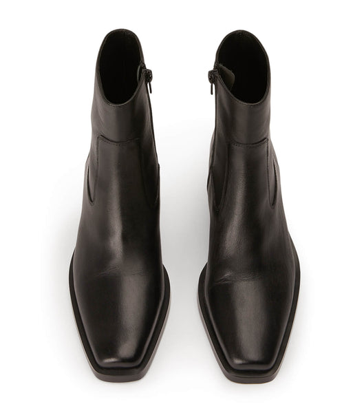 Tony Bianco Kamilla Black Como 6cm Ankle Boots Black | SGNEJ92095