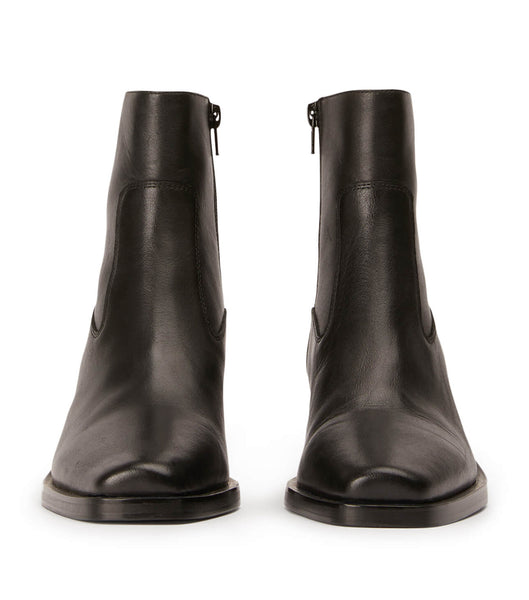 Tony Bianco Kamilla Black Como 6cm Ankle Boots Black | SGNEJ92095