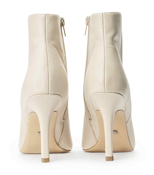 Tony Bianco Keanu Vanilla Nappa 9.5cm Ankle Boots Light Yellow | XSGBH63665