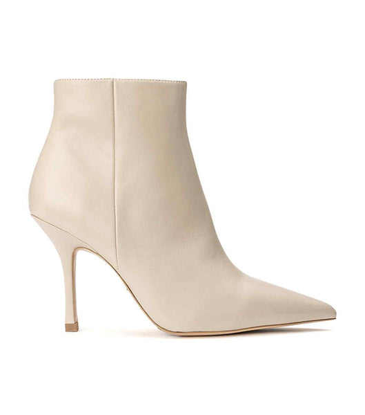 Tony Bianco Keanu Vanilla Nappa 9.5cm Ankle Boots Light Yellow | XSGBH63665