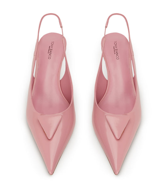 Tony Bianco Kimmy Musk Hi Shine 4.5cm Court Shoes Pink | SGQCS45496