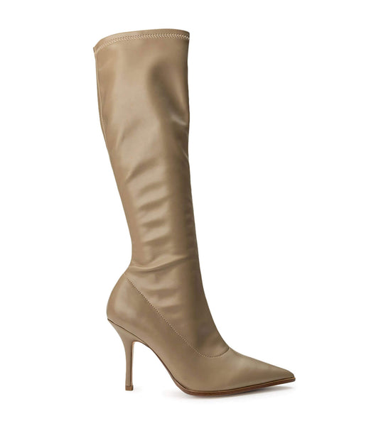 Tony Bianco Knight Piazza Venezia 9.5cm Mid Calf Boots Yellow | ESGHC69498