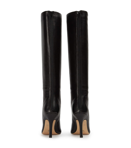 Tony Bianco Kortez Black Venice 9.5cm Knee High Boots Black | ESGVG90156