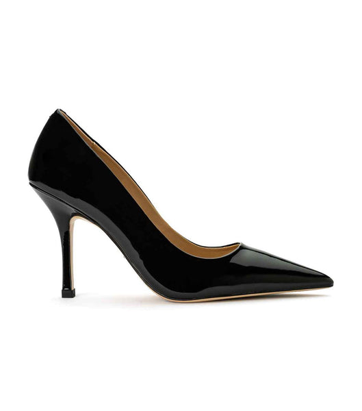 Tony Bianco Kysaia Black Patent 9.5cm Court Shoes Black | SGNEJ46891