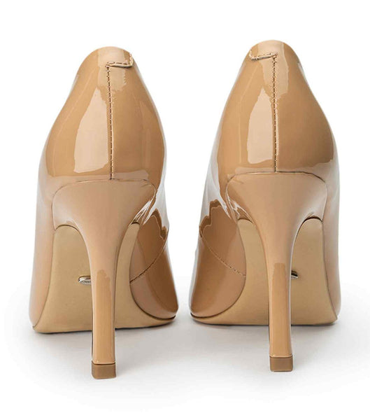 Tony Bianco Kysaia Nude Patent 9.5cm Court Shoes Beige | ESGHC11310