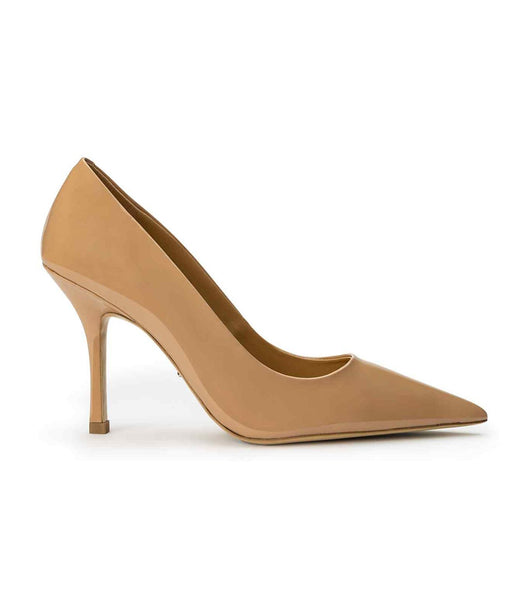 Tony Bianco Kysaia Nude Patent 9.5cm Court Shoes Beige | ESGHC11310