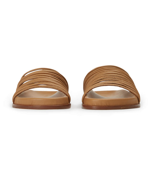 Tony Bianco Libi Biscuit Nappa Sandals Brown | YSGVQ47488