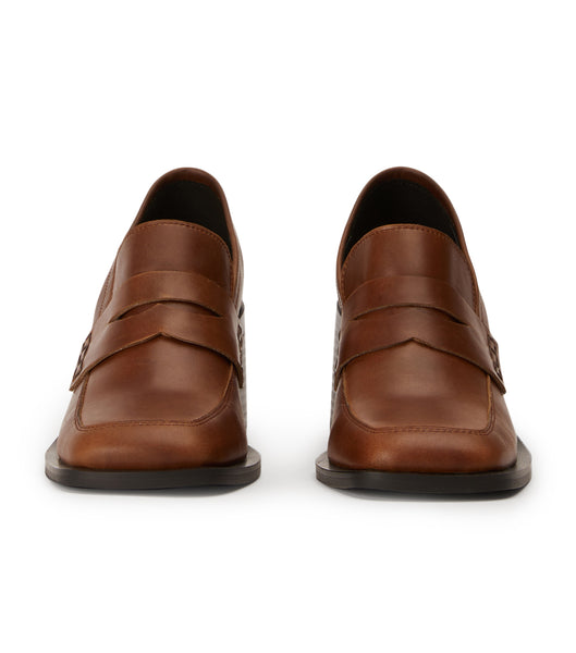 Tony Bianco Lomax Cognac 6.5cm Loafers Brown | LSGTR20950