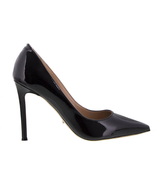 Tony Bianco Lotus Black Patent 10.3cm Stiletto Heels Black | SGICD69141