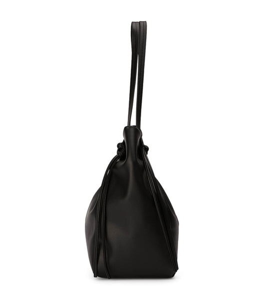 Tony Bianco Lucky Black Nappa Handbag Accessories Black | LSGSX92139