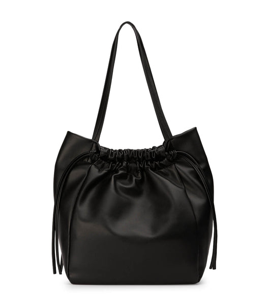 Tony Bianco Lucky Black Nappa Handbag Accessories Black | LSGSX92139