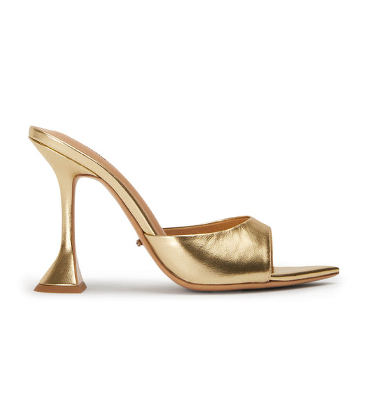 Tony Bianco Marcel Gold Nappa Metallic 10.5cm Event Heels Gold / Metal | LSGSX39649