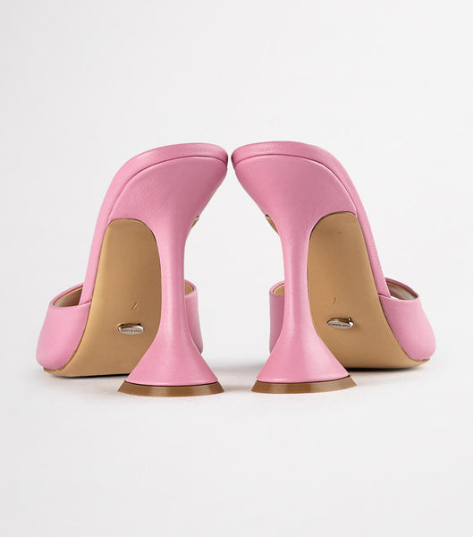 Tony Bianco Marcel Musk Nappa 10.5cm Event Heels Pink | ESGVG29274