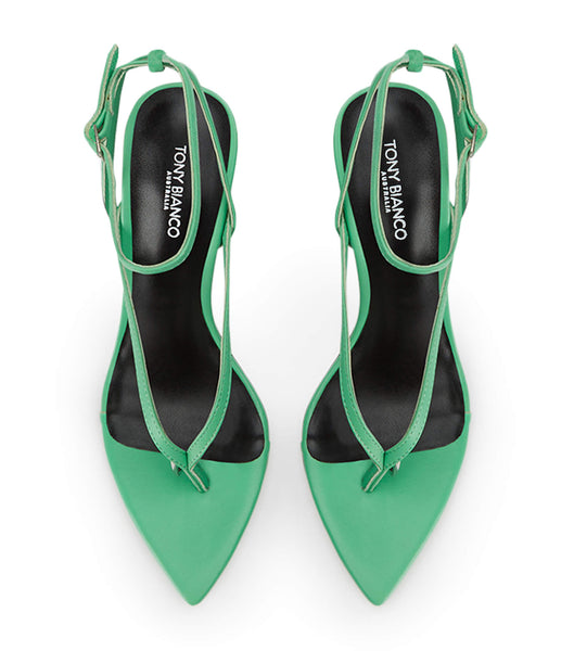 Tony Bianco Melina Acid Green 10.5cm Stiletto Heels Green | BSGSO54922