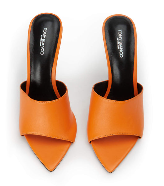 Tony Bianco Mylo Acid Orange 10.5cm Event Heels Orange | TSGPQ37085