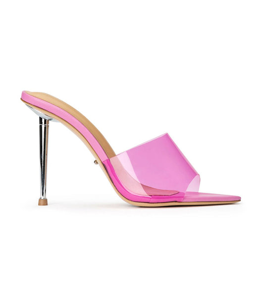 Tony Bianco Mylo Pink Vinylite/Pink 10.5cm Event Heels Pink / Pink | SGJZR89819