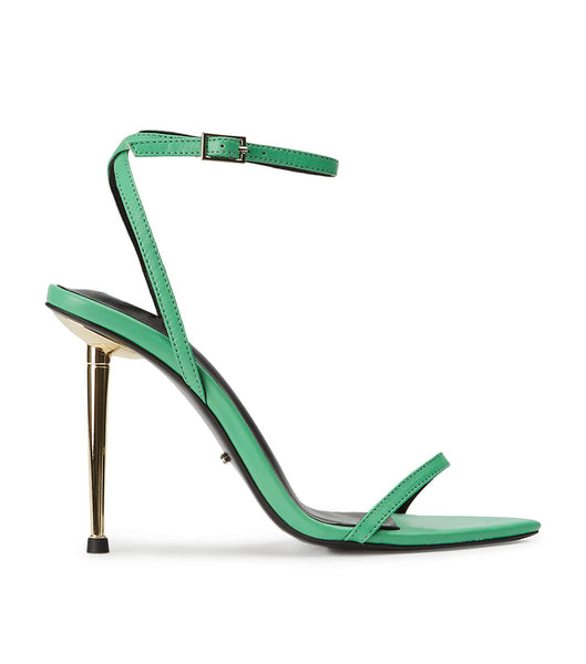 Tony Bianco Myra Acid Green 10.5cm Bling Heels Green | SGJZR34679