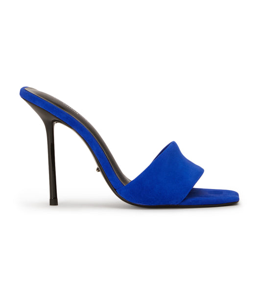 Tony Bianco Natalie Azure Suede 10.5cm Event Heels Azure | ESGVG14062