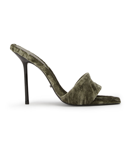 Tony Bianco Natalie Envy Crush 10.5cm Stiletto Heels Green | YSGVQ63723