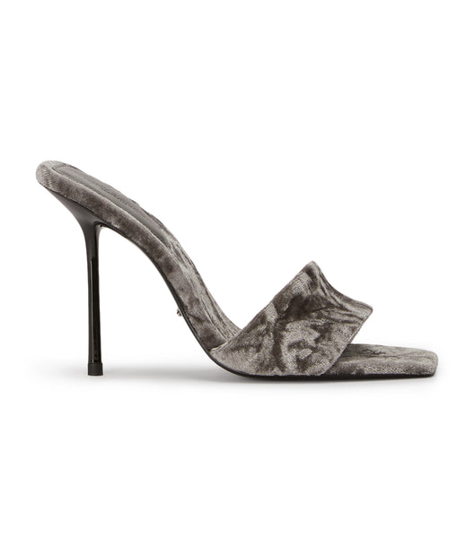 Tony Bianco Natalie Smoke Crush 10.5cm Event Heels Grey | SGZDE75757