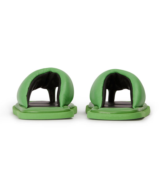 Tony Bianco Nikki Acid Green Slides Green | BSGSO72211