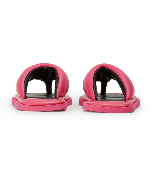 Tony Bianco Nikki Acid Pink Slides Pink | PSGER48753