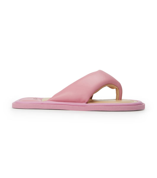 Tony Bianco Nikki Musk Nappa Sandals Pink | ESGVG93141