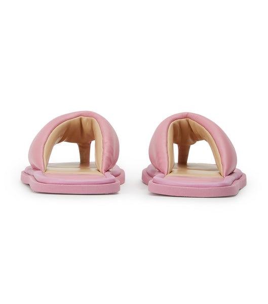 Tony Bianco Nikki Musk Nappa Slides Pink | SGXMI53608