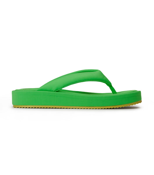 Tony Bianco Paris Neon 3.5cm Sandals Green | USGND54330