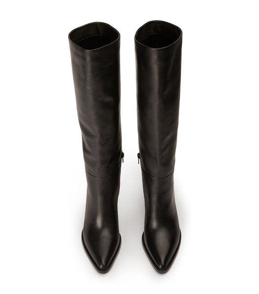 Tony Bianco Peppe Black Como 7.5cm Heeled Boots Black | ZSGMJ21456