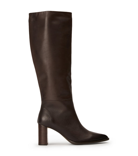 Tony Bianco Peppe Choc Como 7.5cm Heeled Boots Chocolate | SGJKU10267