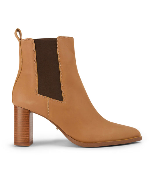 Tony Bianco Piston Caramel Diesel/Choc Wax 7.5cm Ankle Boots Brown | XSGGW84182