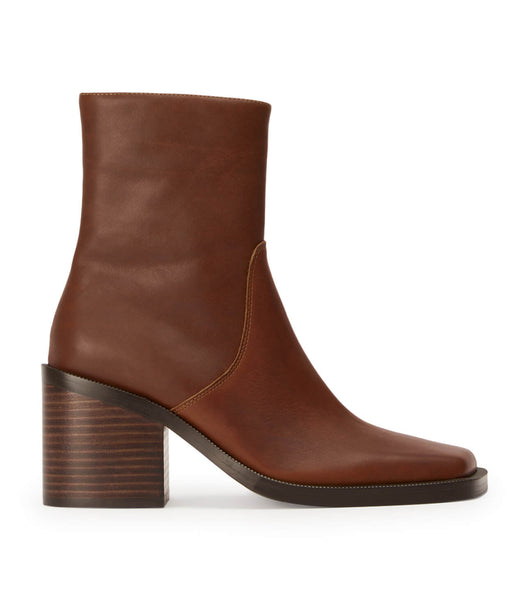 Tony Bianco Prince Cognac 8cm Ankle Boots Brown | SGJKU27624