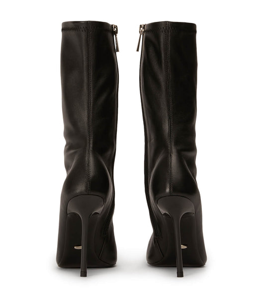 Tony Bianco Remie Black Venezia 10.5cm Stiletto Boots Black | SGXMI65465