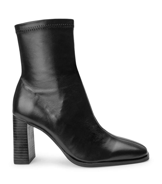 Tony Bianco Rover Black Venice 8.5cm Ankle Boots Black | DSGVO72152