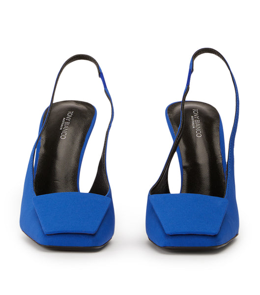 Tony Bianco Rue Azure Crepe 10.5cm Event Heels Azure | SGICD74086