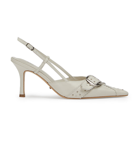 Tony Bianco Sadie Bone Venice 8cm Court Shoes Beige | SGDYB93216