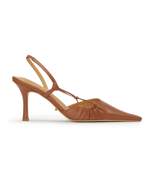 Tony Bianco Sakai Tan Capretto 8cm Event Heels Brown | XSGGW23014