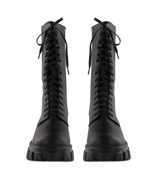 Tony Bianco Seattle Black Como 5cm Knee High Boots Black | QSGUV95335