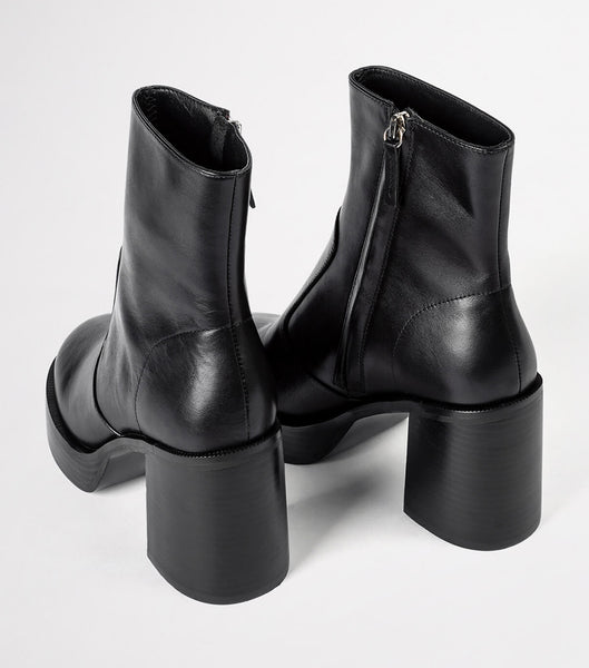 Tony Bianco Thunder Black Como 9cm Heeled Boots Black | TSGWZ93139