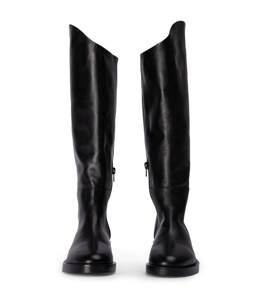 Tony Bianco Tyler Black Como 4cm Knee High Boots Black | SGCVG47654