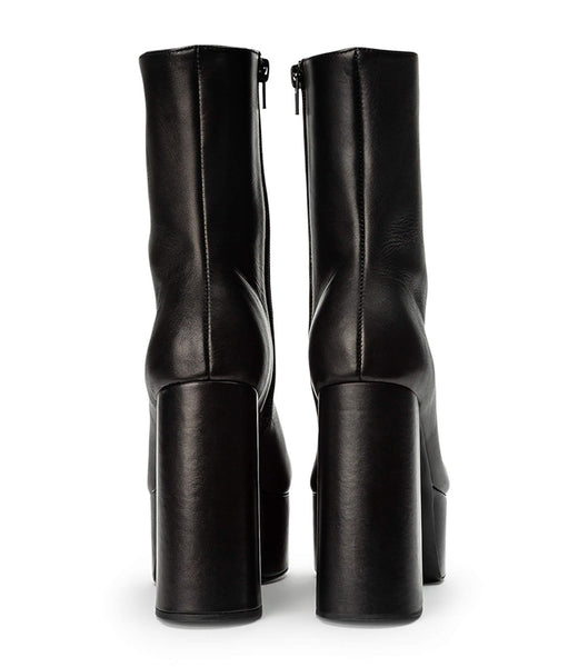 Tony Bianco Tyra Black Como 12cm Ankle Boots Black | TSGPQ74240