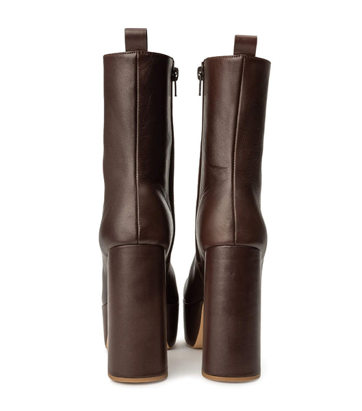 Tony Bianco Tyra Choc Como 12cm Ankle Boots Chocolate | SGIIZ30082