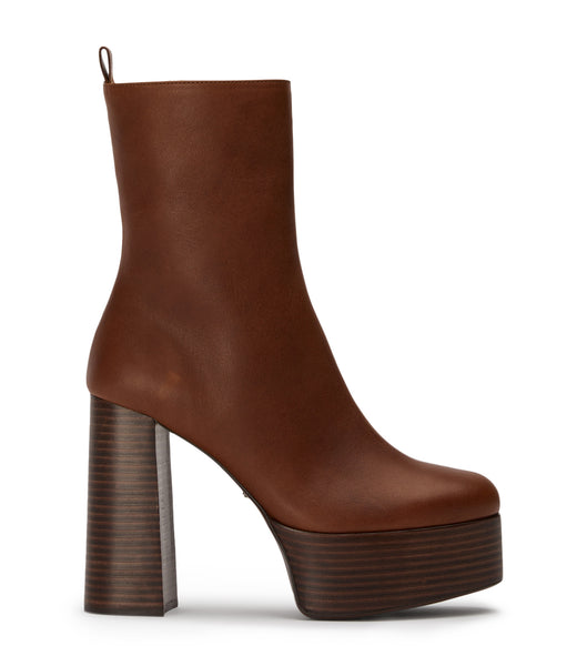 Tony Bianco Tyra Cognac 12cm Ankle Boots Brown | YSGGT45517