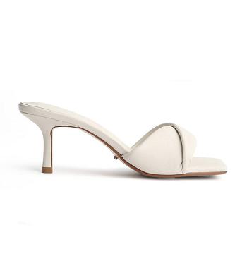 Tony Bianco Alexa Dove Nappa 6.5cm Low Heels White | YSGGT92902