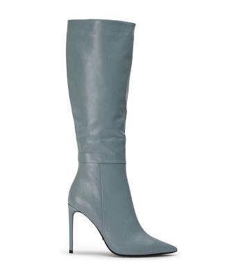 Tony Bianco Apollo Steel Nappa 10.5cm Heeled Boots Grey | DSGVO23830