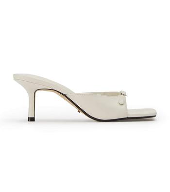 Tony Bianco Asar Dove Nappa 6.5cm Low Heels White | TSGPQ66108