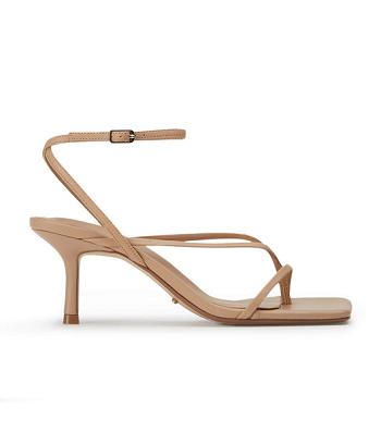 Tony Bianco Avi Skin Nappa 6.5cm Strappy Heels Skin Color | QSGWA73326