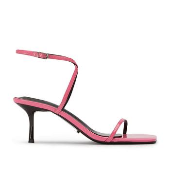 Tony Bianco Axent Flamingo Patent 6.5cm Strappy Heels Pink | SGZPD84256