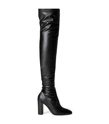 Tony Bianco Bloom Black Venezia 9.5cm Heeled Boots Black | SGJVR58636